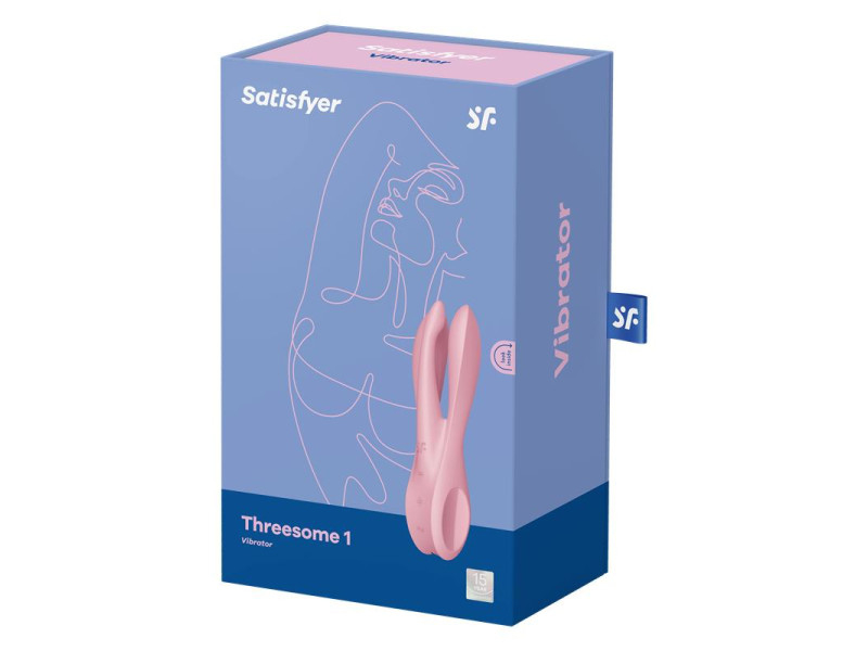 Vibrador Threesome 1 Rosa