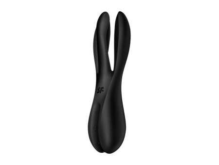 Vibrador Threesome 2 Negro
