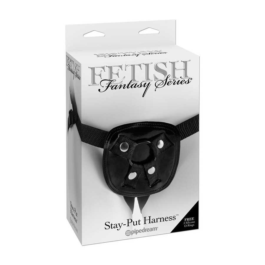 Fetish Fantasy Series Arnes Stay Put Color Negro