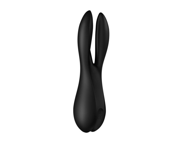 Vibrador Threesome 2 Negro