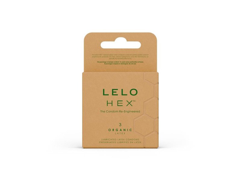 HEX Condoms Organic 3 unidades HEX Condoms Organic 3 unidades