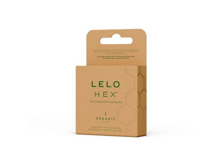 HEX Condoms Organic 3 unidades