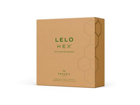 HEX Condoms Organic 36 unidades