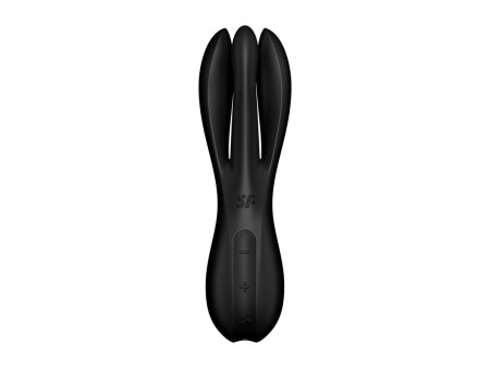 Vibrador Threesome 2 Negro