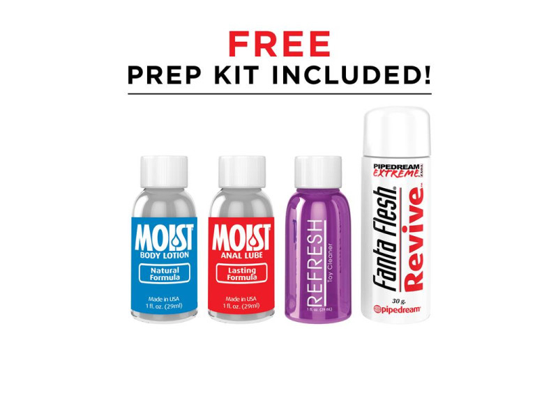 PDX Elite Kit Masturbador Vibrador Ass Gasm