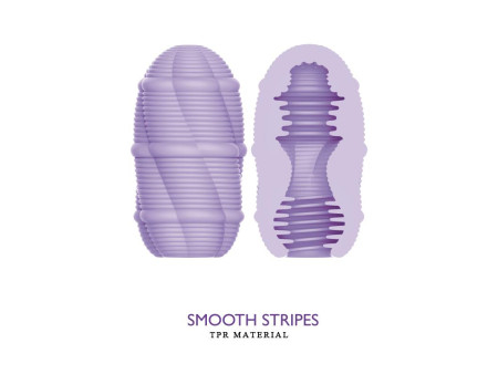 Smooth Stripes Cupid X Huevo Masturbador