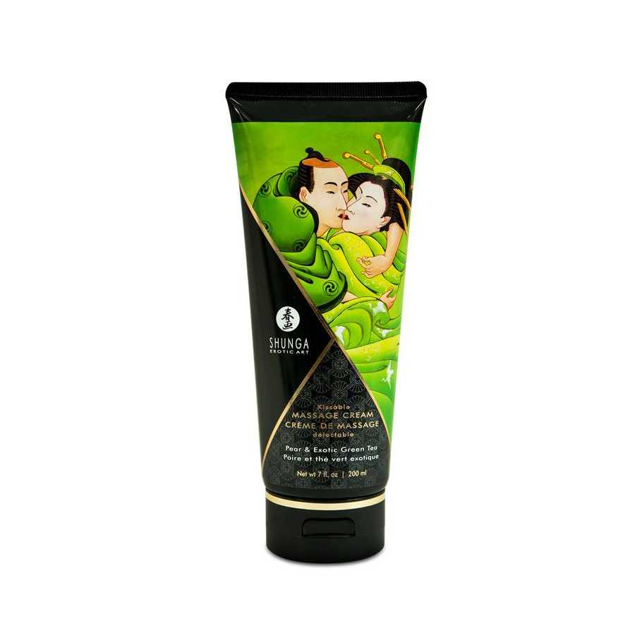 Shunga Crema de Masaje Aroma Te Verde