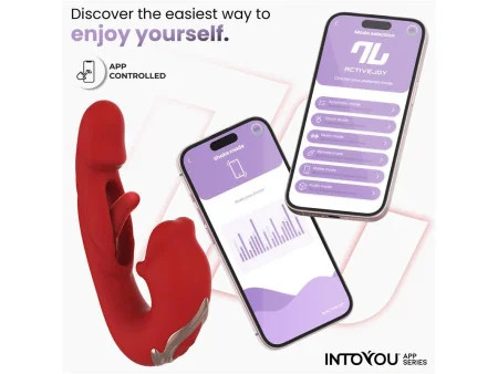 Mouty Vibrador Funcion Mordisqueo y Flipping con App