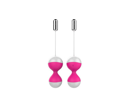 Huevo Vibrador y Bolas Kegel Miu Miu Fuchsia Huevo Vibrador y Bolas Kegel Miu Miu Fuchsia