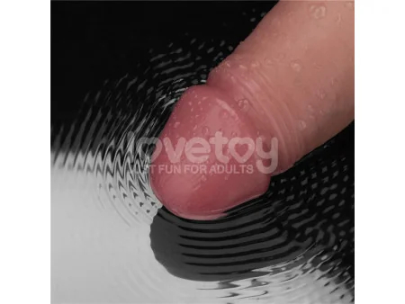 Dildo con Vibracion Piel Deslizante Silicona Dual Layer 85