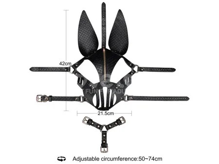 Mascara Conejo Rebellion Reign Dark Bunny