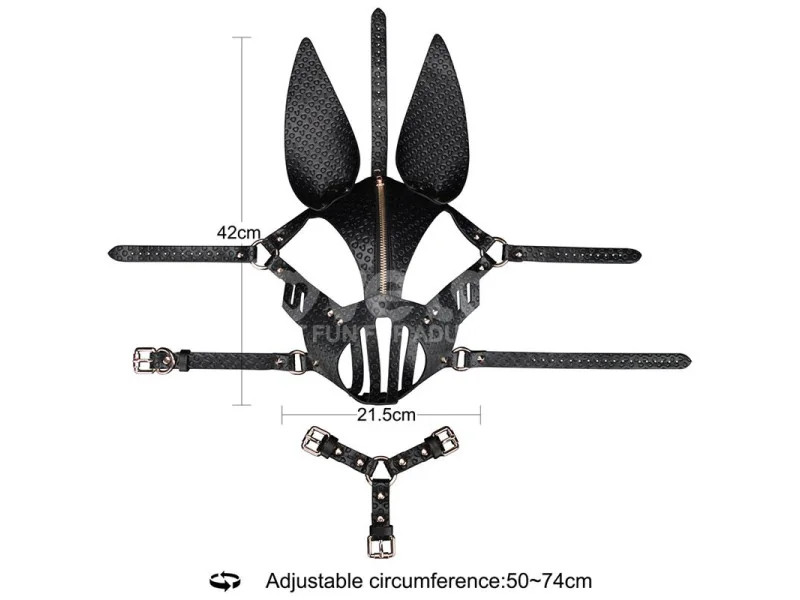 Mascara Conejo Rebellion Reign Dark Bunny