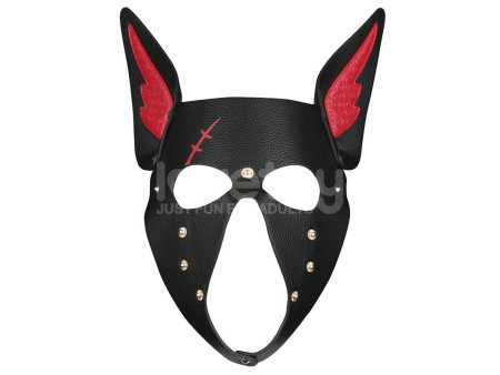 Mascara Cachorro Rebellion Reign Scarred Alpha Rojo