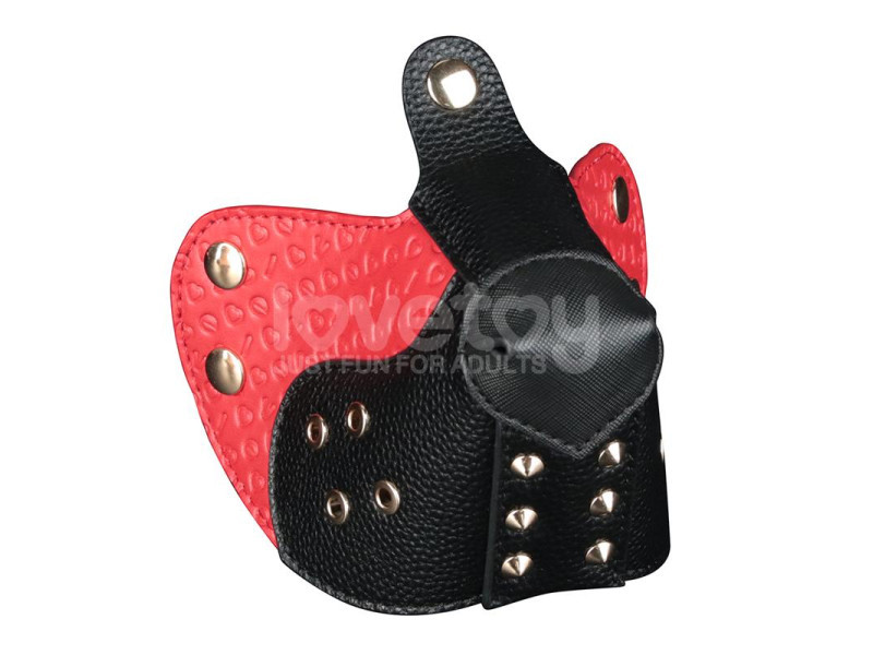 Mascara Cachorro Rebellion Reign Scarred Alpha Rojo