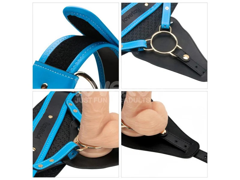Arnes con Dildo con Vibracion 8