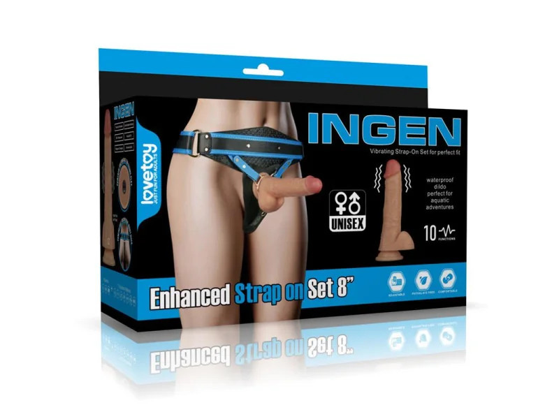 Arnes con Dildo con Vibracion 8