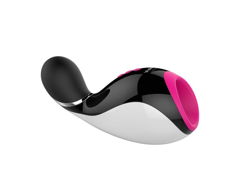 Masturbador Oxxy Negro y Fuchsia