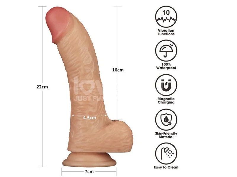 Arnes con Dildo con Vibracion 85
