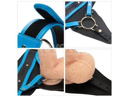 Arnes con Dildo con Vibracion 95