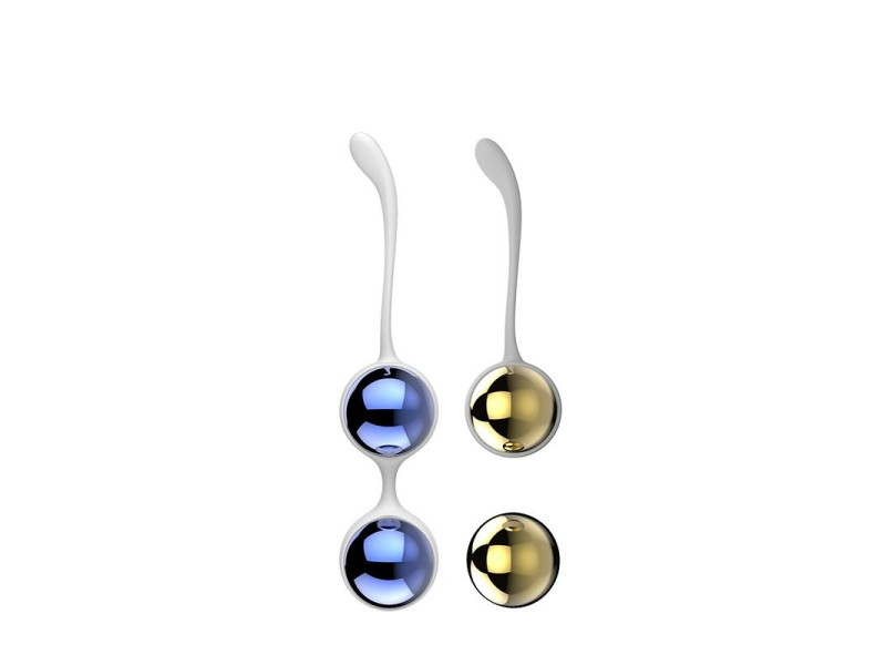 Bolas Vaginales Yani Dorado y Azul