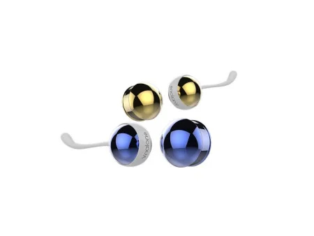 Bolas Vaginales Yani Dorado y Azul