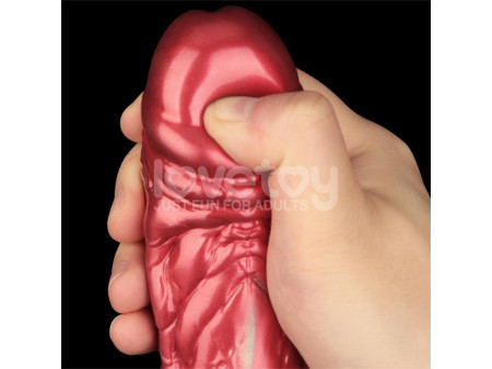 Dildo Inflable Silicona Dual Density 8