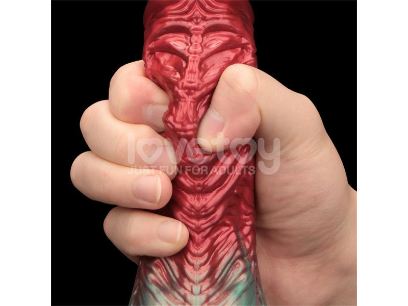 Dildo Inflable Silicona Dual Density 8