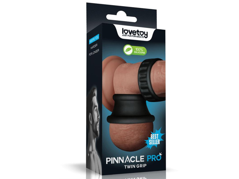 Anillo Pene Pinnacle Pro Twin Grip Stretcher