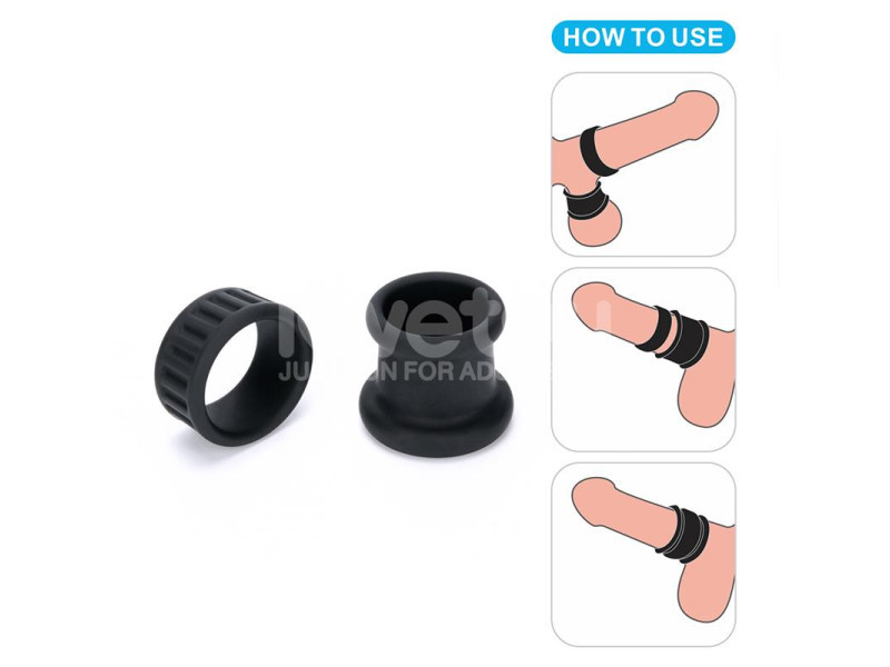 Anillo Pene Pinnacle Pro Twin Grip Stretcher