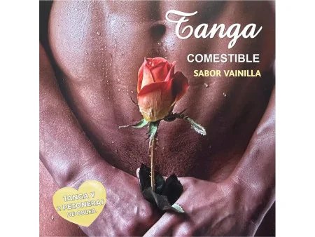 Tanga de Oblea y 2 Pezoneras Sabor Vainilla Chico