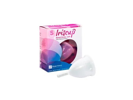 Irisana Copa Menstrual Transparente Talla S