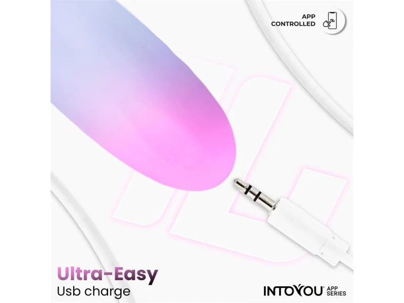 Huevo Silicona Doble Capa con APP Rosa Azul