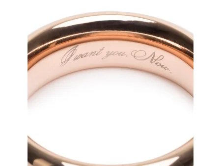 I Want You Now Anillo de Acero