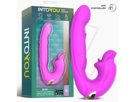 Bimby Vibrador con Mordisqueo y Lengua Doble Tapping con APP