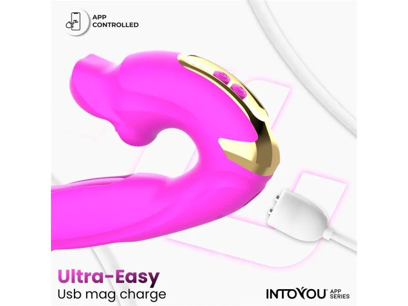 Bimby Vibrador con Mordisqueo y Lengua Doble Tapping con APP
