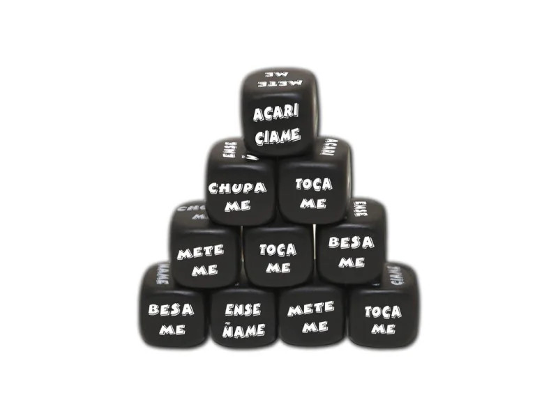 Dado de Accion Negro 1 ud