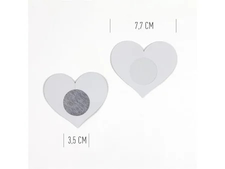 Wow Boobs Pezoneras Corazon Holograficos