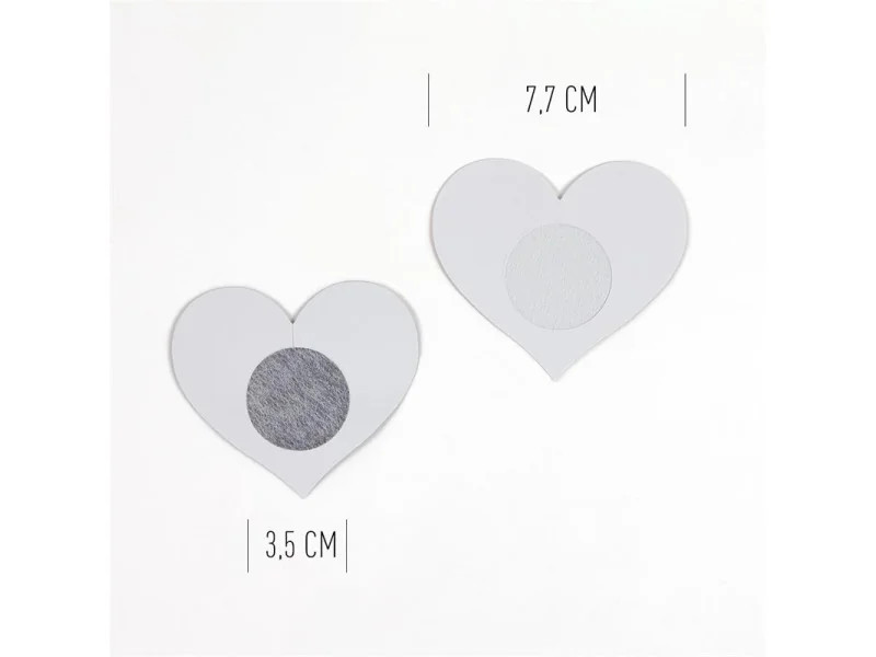 Wow Boobs Pezoneras Corazon Holograficos