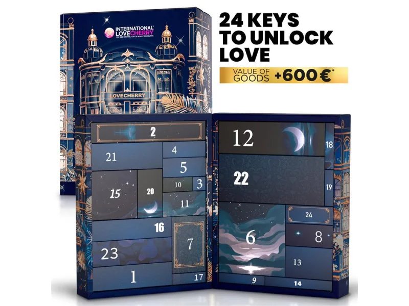 Calendario de Adviento Lovecherry 2025 24 Regalos