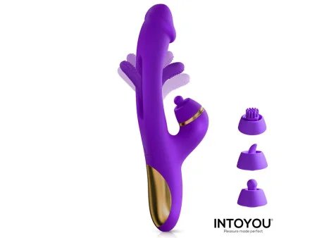 Siter 20 Vibrador con Lengua Flapping Golpeteo y Cabezales Intercambiables