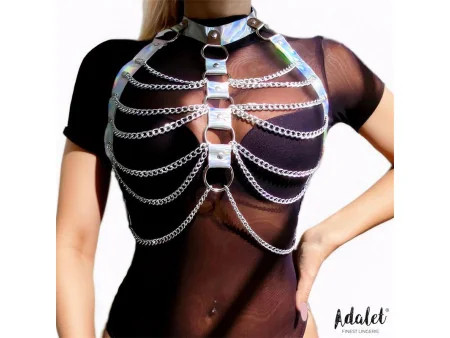 Bianca Arnes Cuero Vegano con Cadenas Talla Unica