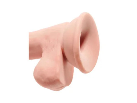 Dildo Triple Densidad con Testiculos 65