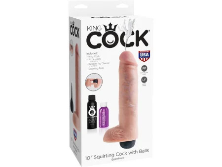Dildo Reaslista con Testiculos con Eyaculacion 10