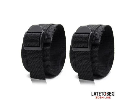 Restricciones para la Cama con Esposas Ajustables Restricciones para la Cama con Esposas Ajustables