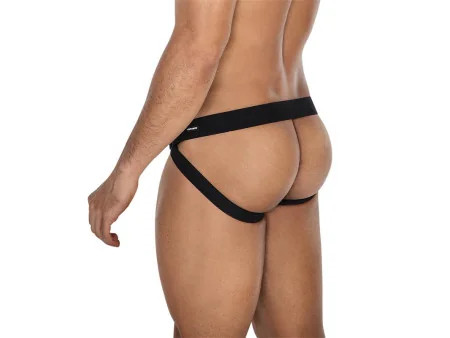 JOCKSTR4P02 Suspensorio Jock snap Negro