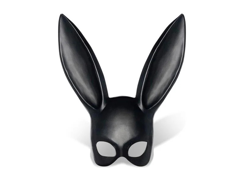 Allicia Mascara de Conejito Negro