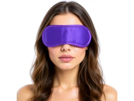 Antifaz de Saten Purpura