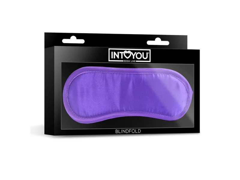 Antifaz de Saten Purpura