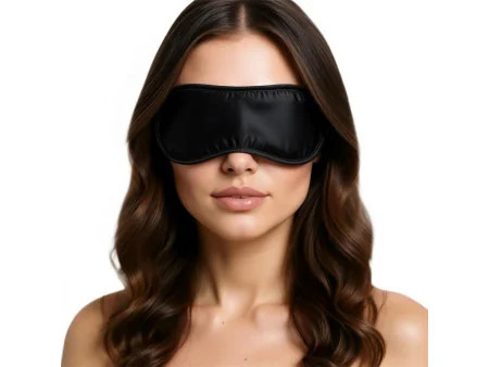 Antifaz de Saten Negro