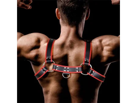 Odiseo Arnes Masculino para el Pecho Cuero Vegano